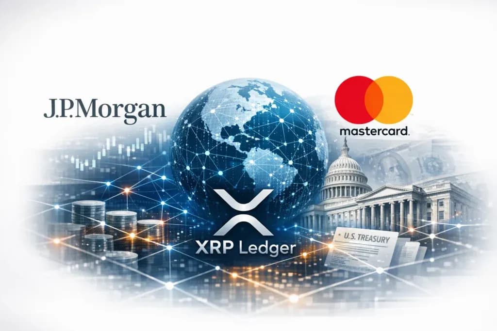 華爾街重磅實驗:摩根大通、萬事達卡聯手 Ripple,在 XRPL 完成首筆跨境代幣化國債結算