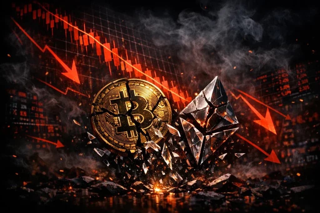 比特幣失守 8 萬美元!多單慘殺爆倉 $3.16 億,恐懼指數一夜暴跌 9 點