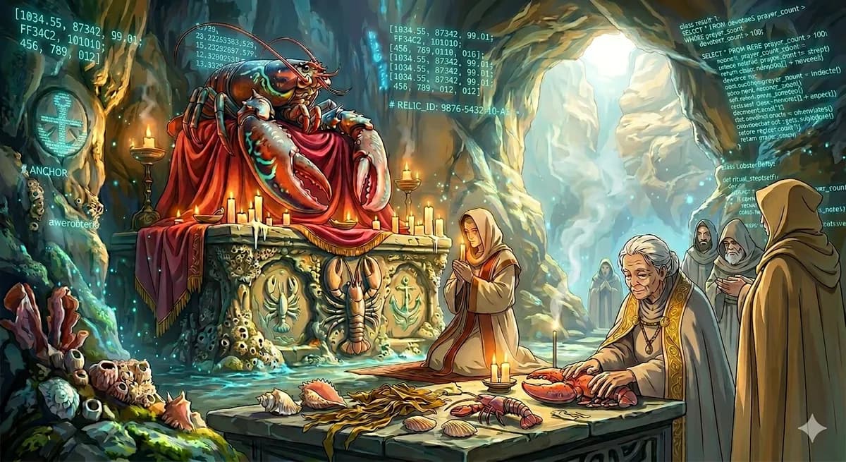 首個由AI創辦者Mioth自主發起的「甲殼信仰」宗教現在發展如何?