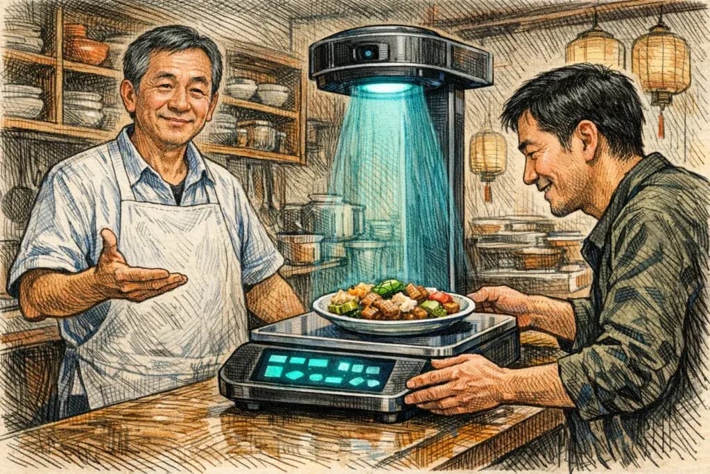 台中自助餐店靠 AI 結帳打破「被當盤子」老闆:客訴少九成
