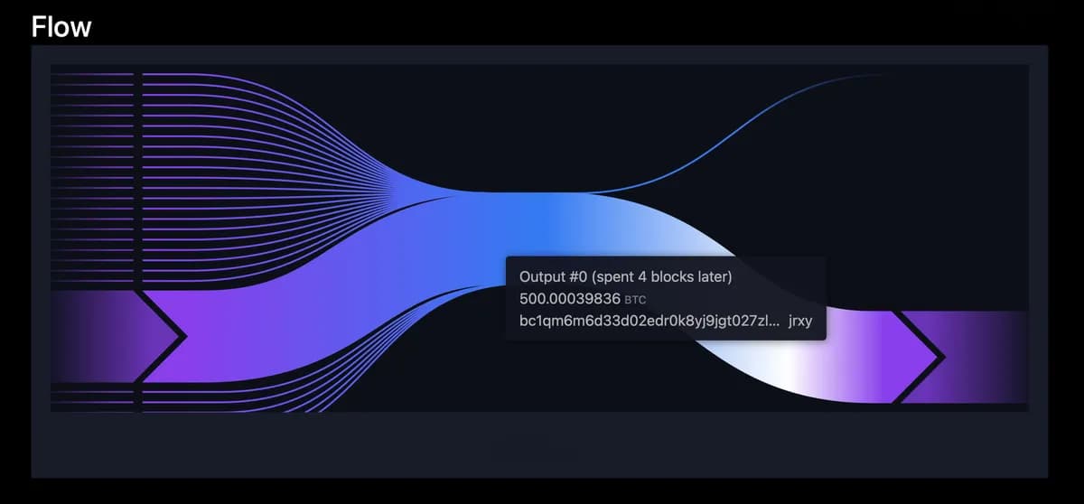 2013年的一只比特币鲸鱼钱包在沉寂12年后转出了500枚BTC