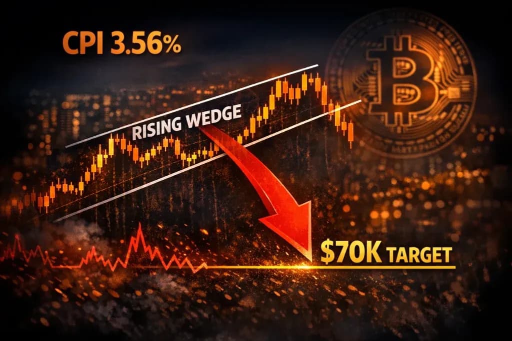 聯準會估美國4月CPI增3.56%;分析師警告:若突破200日EMA失敗,比特幣將下探7萬美元
