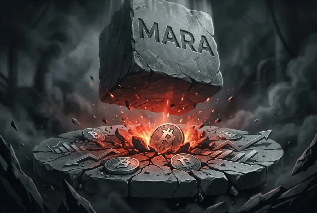 MARA Q1 營收年減 18% 低於預期、13 億美元淨虧壓垮盤後股價