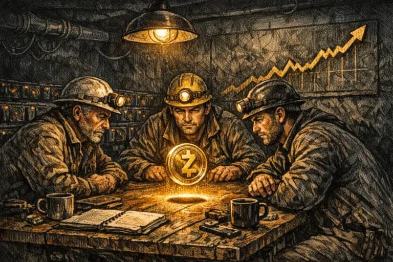 ZEC 狂飆 12 倍背後:BTC 礦池集體坐莊