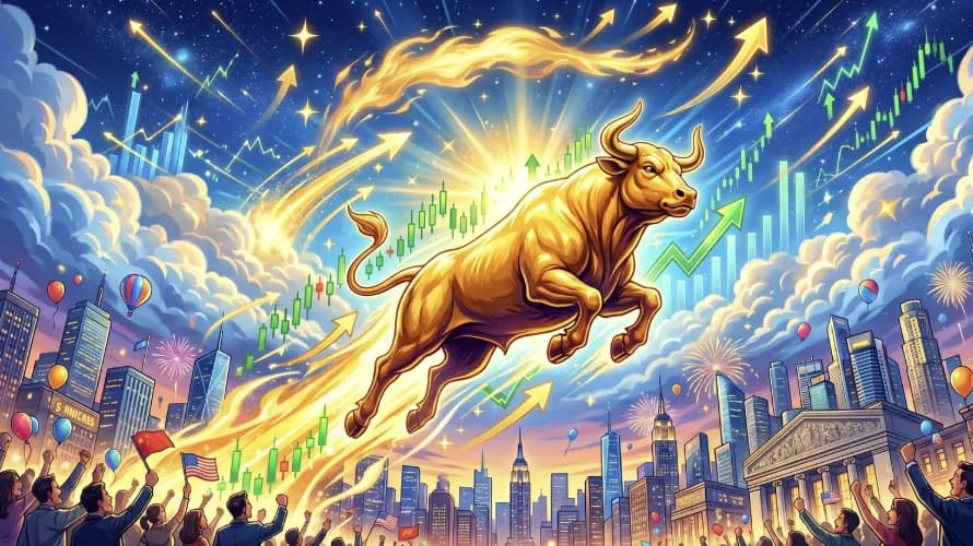 S&P 500首度突破 7500,比特幣一度觸及 82K