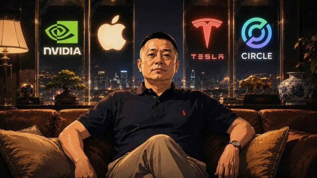 「中國巴菲特」段永平 Q1 首度買進穩定幣第一股 Circle!減持蘋果台積電、狂掃特斯拉與 Nvidia | 動區動趨-最具影響力的區塊鏈新聞媒體