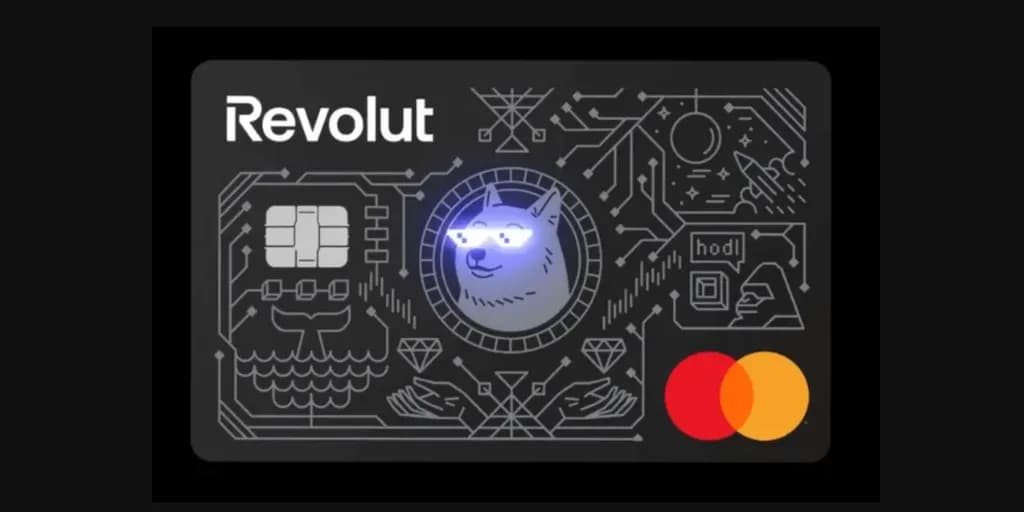 獲英國銀行牌照後,Revolut 推狗狗幣主題加密貨幣金融卡:換匯零手續費、涵蓋全球 Visa 與 Mastercard