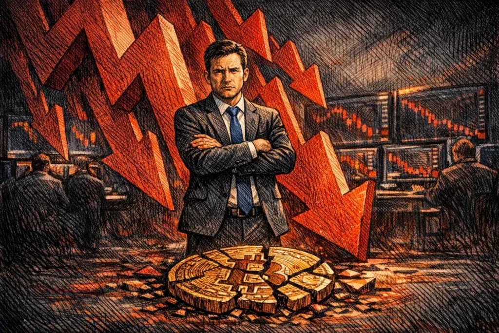 加密一直跌!BTC 跳水至 7.4 萬鎂、全網爆倉超 25 億