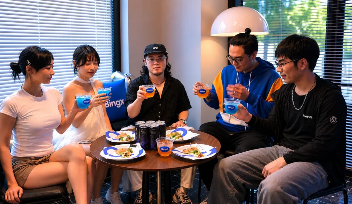 BingX 八週年台北快閃圓滿落幕,以沉浸式體驗連結 Web3 與生活風格