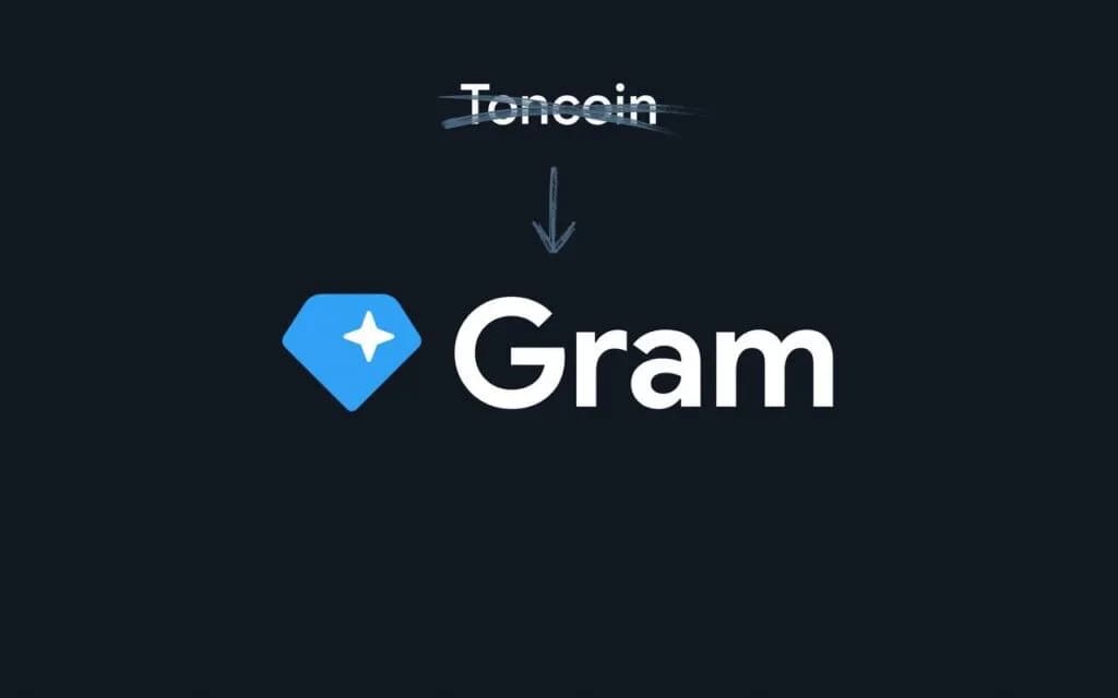 Toncoin 宣布將代幣改名回「$Gram」!Pavel Durov:讓 TON 再次偉大的第 4 步 | 動區動趨-最具影響力的區塊鏈新聞媒體