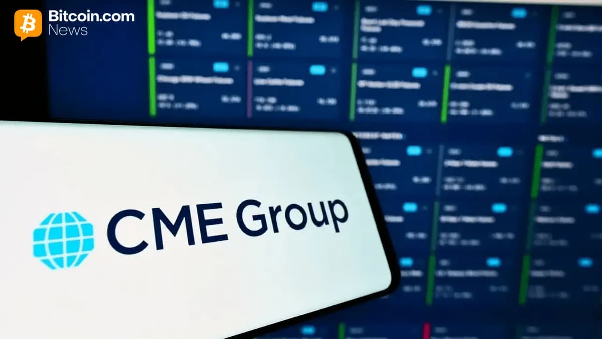 $50M in 72 Hours: CME Group's 24/7 Crypto Futures Debut Draws Institutional Demand