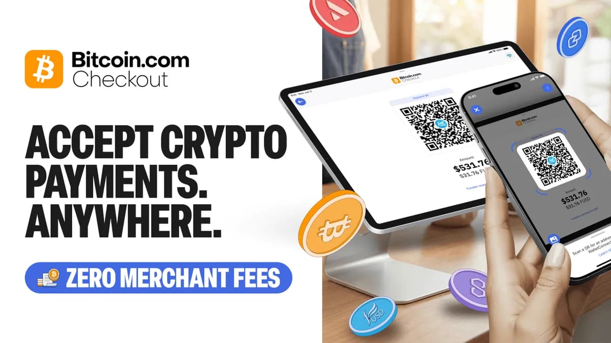 Bitcoin.com 支付服务正式上线,商家免收手续费,并支持自动结算至稳定币