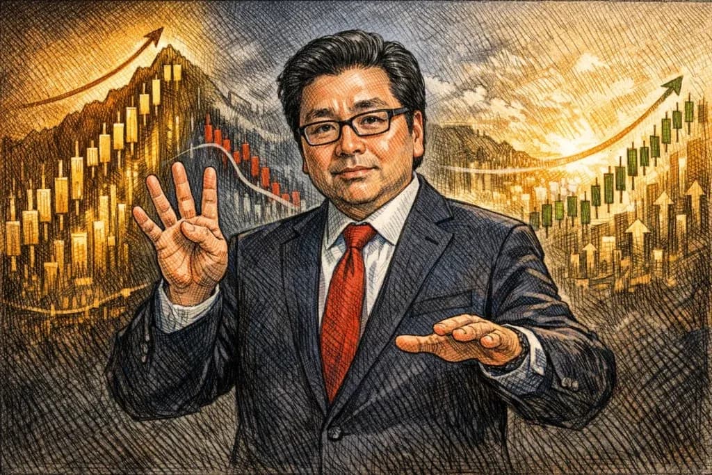 Tom Lee喊美股中期選舉後還會衝!噴到7700再開始修正,2027是「一生最大漲幅」