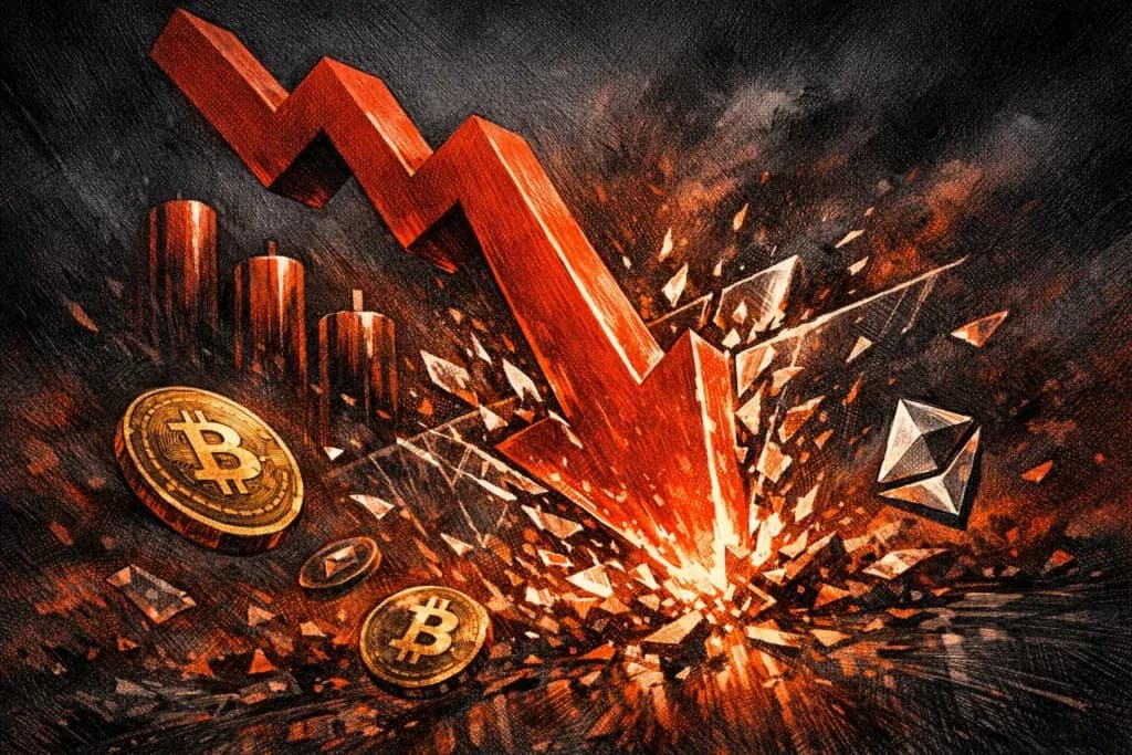 回顧》BTC閃崩5字頭、ETH破1600!18億鎂爆倉34.7萬人,大多數為多軍