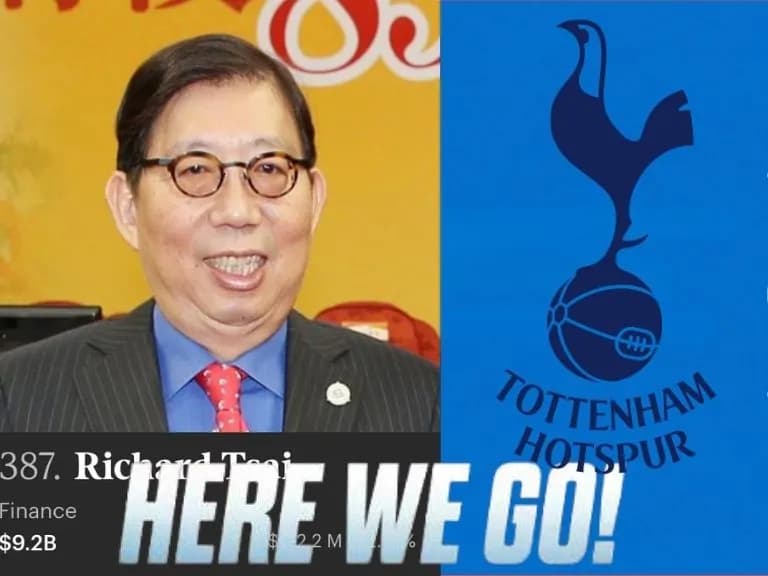 BBC 爆英超豪門易主「台灣第八大富豪」富邦金控蔡明興,托特納姆熱刺否認知情