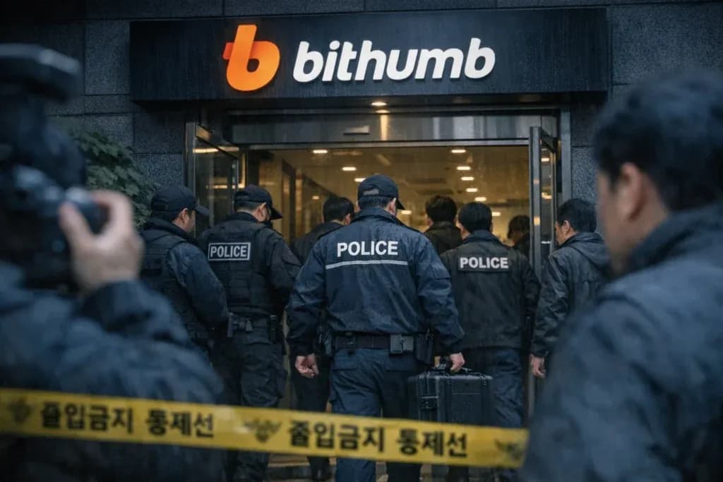 韓國警方搜索 Bithumb 總部!無黨籍議員涉關說兒子公司職位,國會質詢也幫Dunamu護航